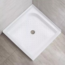 1000x1000mm Square Shower Tray Center/Corner Waste 1000x1000mm Square Shower Tray Center/Corner Waste